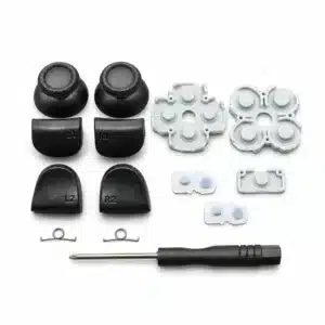 Touches et gâchettes manette PS5 L1 R1 L2 R2 avec tournevis - PS5 V1.0 noir