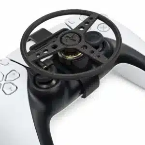 Volant PS5 mini pour manette, imprimé en 3D - Trois branches