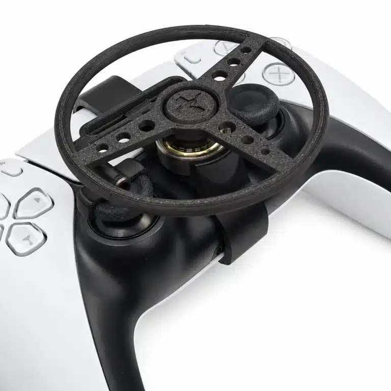 Volant PS5 mini pour manette, imprimé en 3D - Trois branches