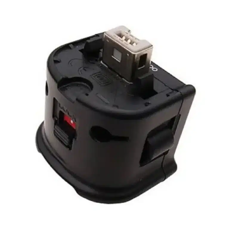 Wii MotionPlus Wiimote adaptateur capteur - Noir